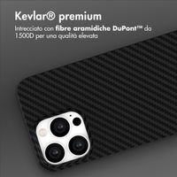 Accezz Cover MagSafe Kevlar® Apple iPhone 13 Pro - Nero
