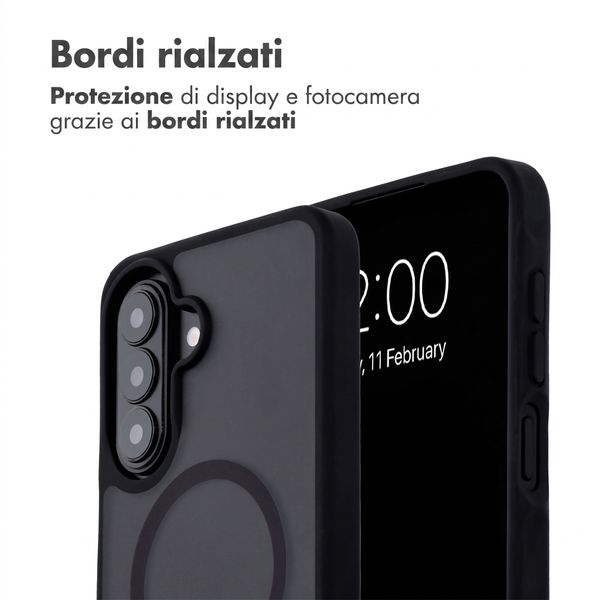 imoshion Cover posteriore Color Guard con MagSafe Samsung Galaxy A27 (5G) - Nero