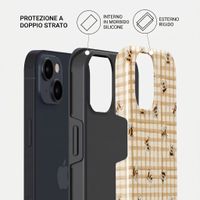 Burga Cover Posteriore Resistente con MagSafe Apple iPhone 13 - Honeycomb