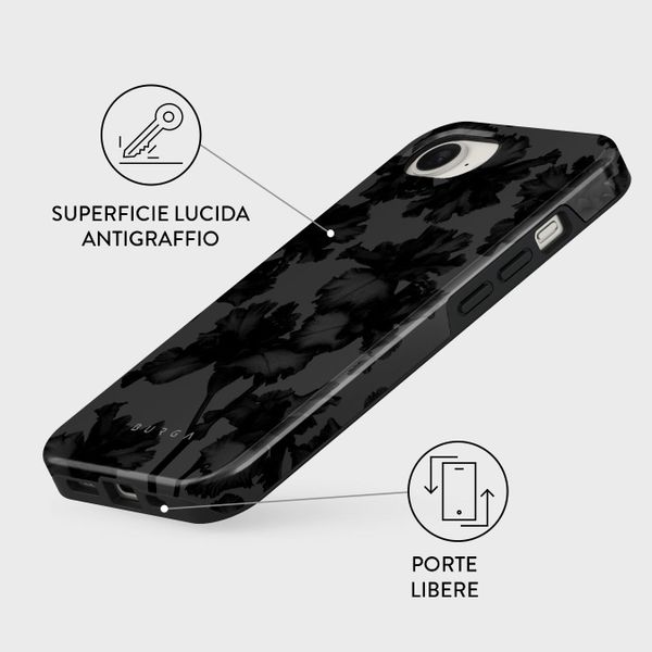 Burga Cover Posteriore Resistente Apple iPhone 17e / 16e - Nocturnal