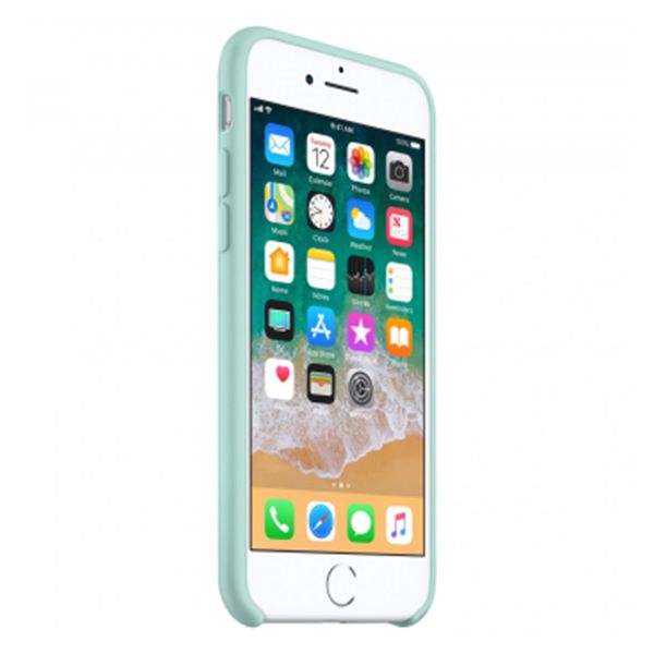 Apple Cover in Silicone Apple iPhone SE (2022 / 2020) / 8 / 7 - Marine Green