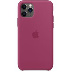 Apple Cover in Silicone Apple iPhone 11 Pro - Pomegranate