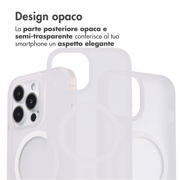 imoshion Cover posteriore Color Guard con MagSafe Apple iPhone 13 Pro - Bianco