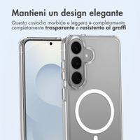 imoshion Cover posteriore protettiva con MagSafe Samsung Galaxy S26 FE - Trasparente