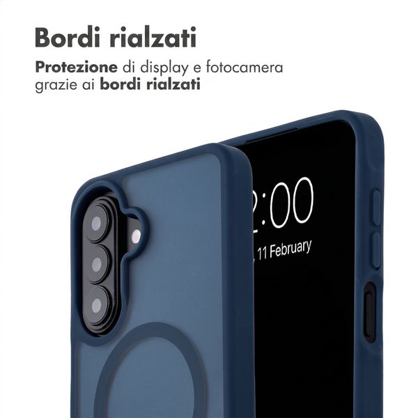 imoshion Cover posteriore Color Guard con MagSafe Samsung Galaxy A27 (5G) - Blu scuro