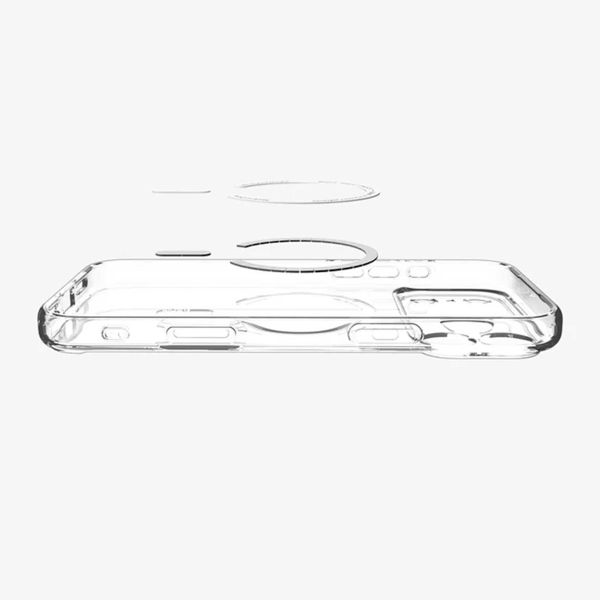 Spigen Cover Posteriore Ultra Ibrida con MagSafe Apple iPhone 17 Pro Max - Clear / White