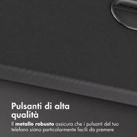 Accezz Cover in Pelle con MagSafe Samsung Galaxy A57 (5G) - Onyx Black
