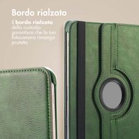 imoshion Cover Girevole a 360° Samsung Galaxy Tab S10 Plus / Tab S9 FE Plus / Tab S9 Plus - Verde