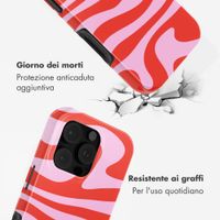 Selencia Cover Posteriore Vivid Apple iPhone 16 Pro - Dream Swirl Pink