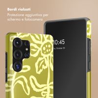 Selencia Cover posteriore Vivid con MagSafe Samsung Galaxy S25 Ultra - Chalky Bloom
