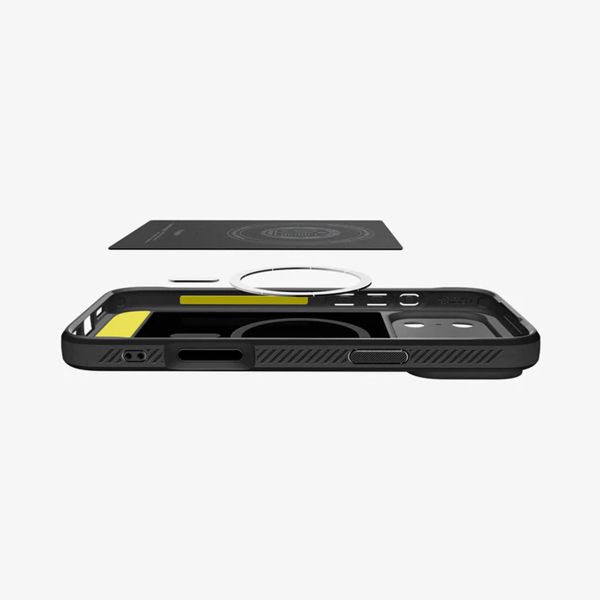Spigen Cover Rugged Armor con MagSafe Apple iPhone 17 Pro Max - Matte Black