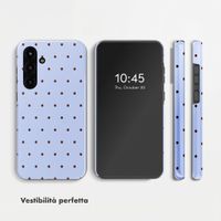 Selencia Cover Posteriore Vivid Samsung Galaxy S25 FE - Happy Dots Digital Sky