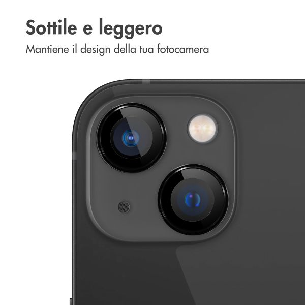 imoshion 2 Pack protezione lente fotocamera Apple iPhone 13 - Nero