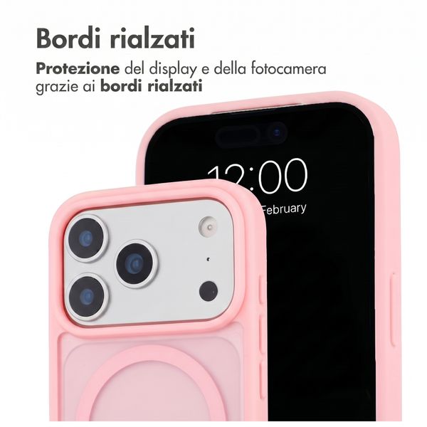 imoshion Cover posteriore Color Guard con MagSafe Apple iPhone 18 Pro / 17 Pro - Rosa chiaro
