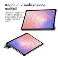 imoshion Cover a libro Trifold Samsung Galaxy Tab S11 - Verde chiaro