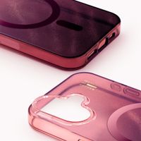 iDeal of Sweden Cover Trasparente con MagSafe Apple iPhone 16 - Cherry Lacquer