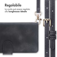 imoshion Cover a libro con Cordino Samsung Galaxy A26 - Nero
