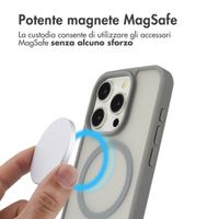imoshion Cover posteriore Color Guard con MagSafe Apple iPhone 15 Pro - Grigio