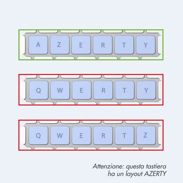 Apple Smart Folio Keyboard Apple iPad 9 (2021) 10.2 / iPad 8 (2020) 10.2 / iPad 7 (2019) 10.2 / Air 3 (2019) / Pro 10.5 (2017) - AZERTY / FR - Nero