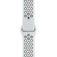 Apple Cinturino Nike Sport Apple Watch | 38/40/41/42 mm - Taglia S/M/L - Pure Platinum / Black