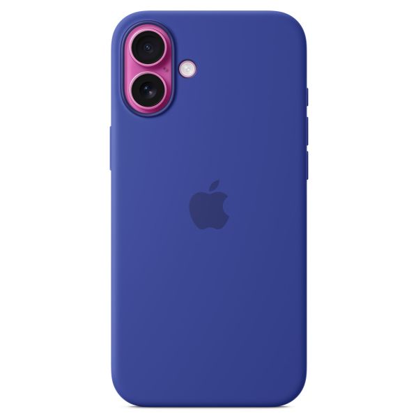 Apple Cover Posteriore in Silicone con MagSafe Apple iPhone 16 Plus - Ultramarine