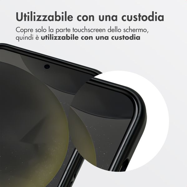 Accezz Vetro temperato privacy + Applicatore Samsung Galaxy S25 / S24