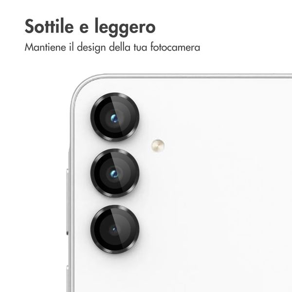 imoshion 2 Pack protezione lente fotocamera Samsung Galaxy A35 - Nero