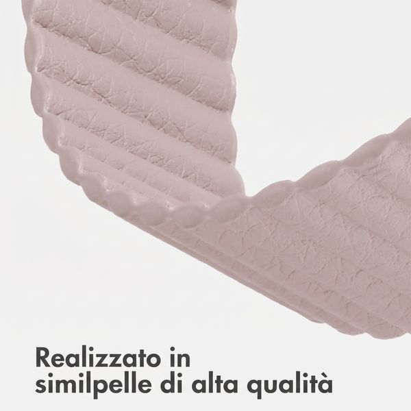 imoshion Cinturino magnetico in pelle sintetica Apple Watch | 44/45/46/49 mm - Beige