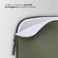 Accezz Cover per laptop 15-16 pollici - Laptopsleeve - Verde