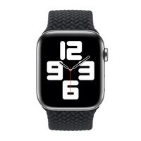 Apple Cinturino Solo intrecciato Apple Watch | 44/45/46/49 mm - Taglia 8 - Charcoal