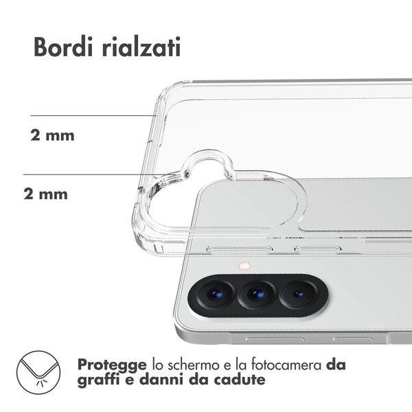 Accezz Cover Posteriore Xtreme ad Alta Protezione Samsung Galaxy A57 (5G) - Trasparente