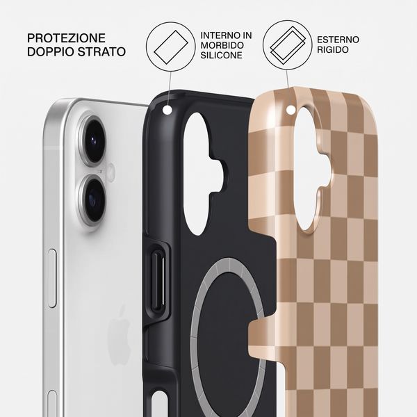 Burga Cover Posteriore Resistente con MagSafe Apple iPhone 17 - Math Exam