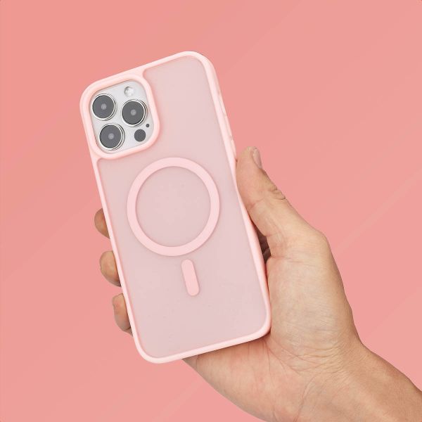 imoshion Cover posteriore Color Guard con MagSafe Apple iPhone 13 Pro Max - Rosa chiaro