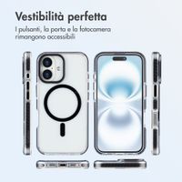 imoshion Cover Combat MagSafe Apple iPhone 16 - Nero