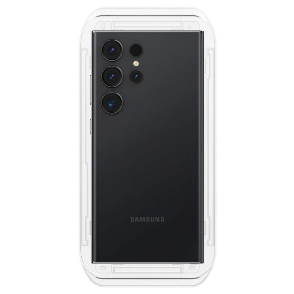 Spigen Vetro temperato GLAStR EZ Fit, confezione da 2 + Applicatore Samsung Galaxy S24 Ultra