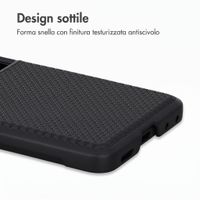 Accezz Cover Grid Samsung Galaxy Z Flip 8 - Nero