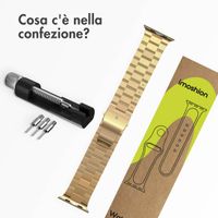 imoshion Cinturino in acciaio Apple Watch | 44/45/46/49 mm - Oro