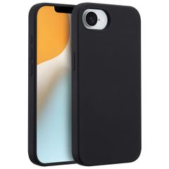 Accezz Cover in silicone liquido con MagSafe Apple iPhone 17e / 16e - Nero