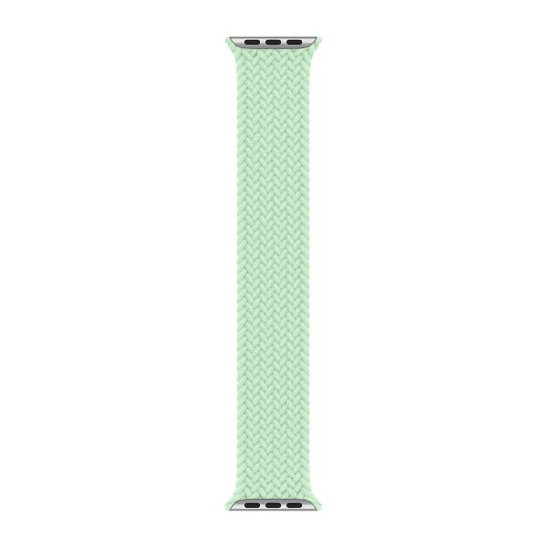 Apple Cinturino Solo intrecciato Apple Watch | 38/40/41/42 mm - Taglia 4 - Pistachio