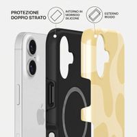 Burga Cover Posteriore Resistente con MagSafe Apple iPhone 16 - Glow