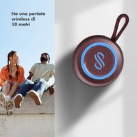 Selencia Altoparlante Bluetooth AquaPlay - Altoparlante wireless - Impermeabile - Bordeaux