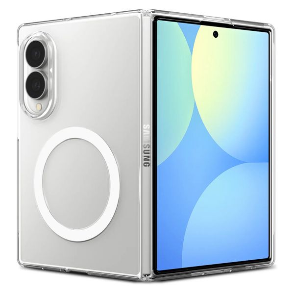 Spigen Cover posteriore AirSkin MagSafe Samsung Galaxy Z Fold 8 - Clear / White
