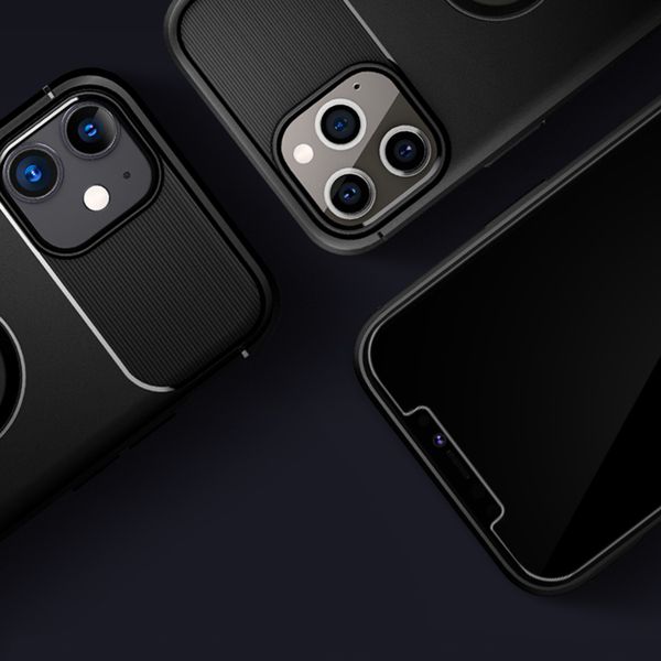 Spigen Vetro temperato GLAStR EZ Fit, confezione da 2 + Applicatore Apple iPhone 12 (Pro)