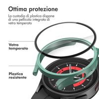 imoshion Cover rigida integrale Samsung Galaxy Watch 5 - 44 mm - Verde scuro