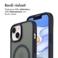 imoshion Cover posteriore Color Guard con MagSafe Apple iPhone 15 - Nero