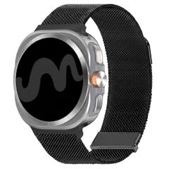 imoshion Cinturino milanese magnetico Samsung Galaxy Watch Ultra 2 (2026) / Ultra (2024/2025) - Nero
