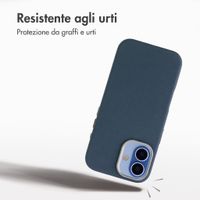 Accezz Cover Mesh con MagSafe Apple iPhone 16 - Blu scuro