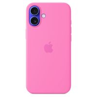 Apple Cover Posteriore in Silicone con MagSafe Apple iPhone 16 Plus - Peony Pink