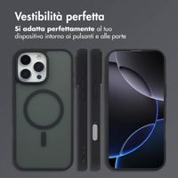 imoshion Cover posteriore Color Guard con MagSafe Apple iPhone 16 Pro Max - Nero