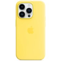 Apple Cover Posteriore in Silicone con MagSafe Apple iPhone 14 Pro - Canary Yellow